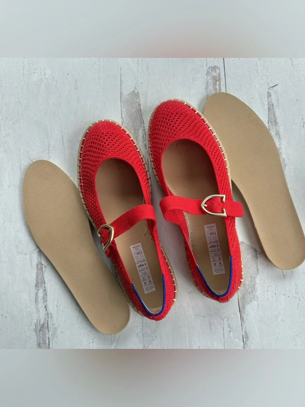 Rothy's • The Espadrille Mary Jane NWOB